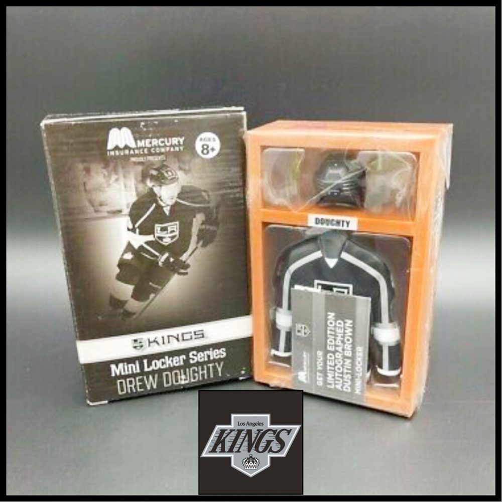 Los Angeles Kings Drew Doughty Mini Locker Series Collectible